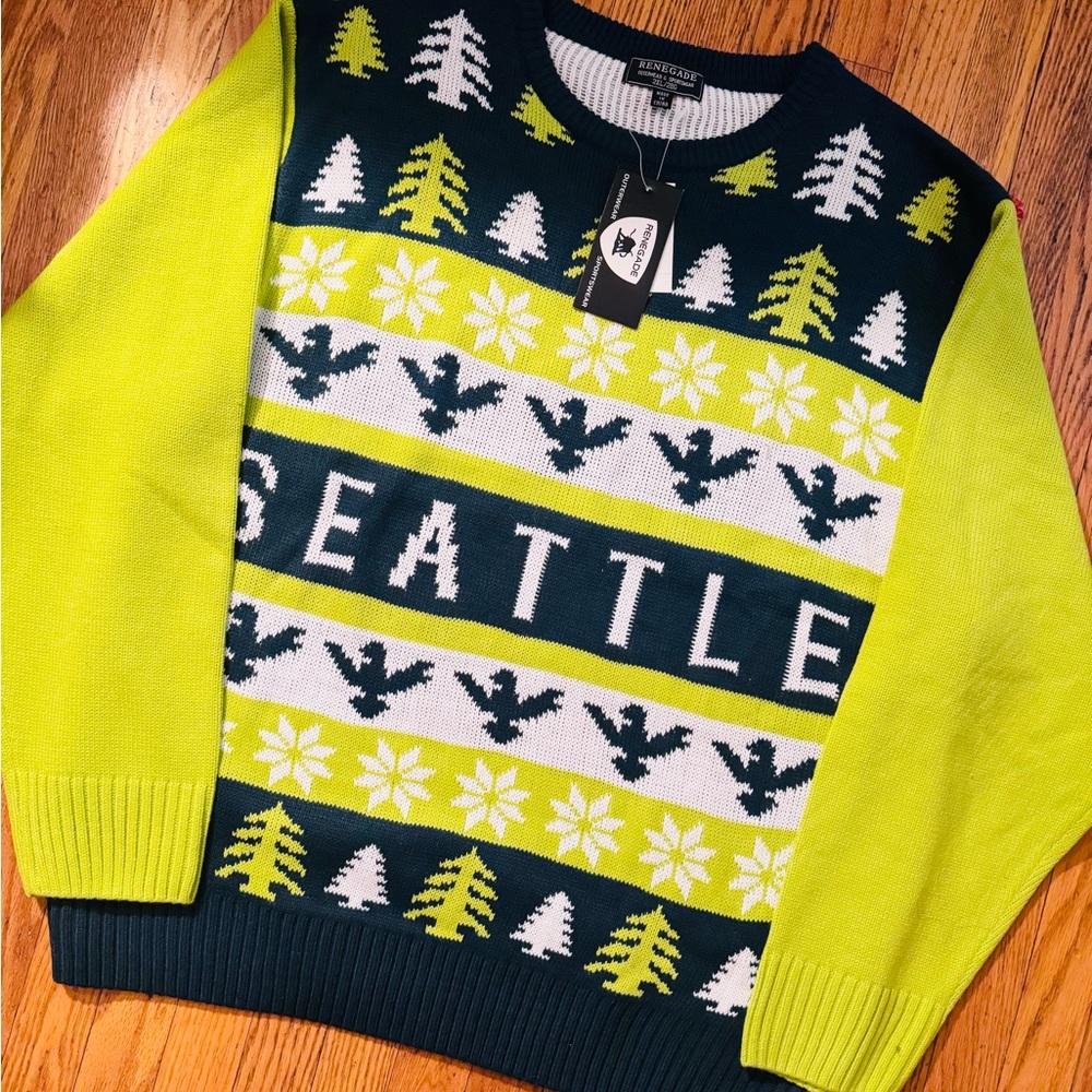 Seattle Seahawks Christmas Sweater